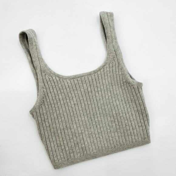 Wilfred light gray knit tank - Picture 1 of 5